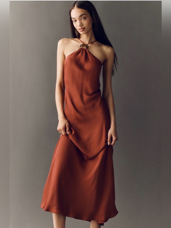 Anthropologie Dresses & Skirts - Anthropologie Veda Halter Slip Midi Dress